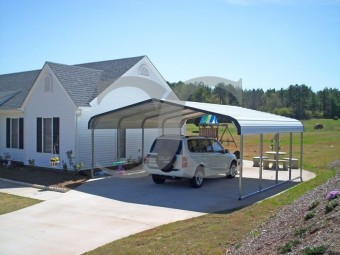 Carport | Regular Roof | 18W x 21L x 6H