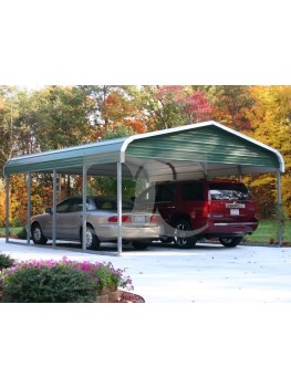 Carport | Regular Roof | 18W x 21L x 7H` | 2 Gables