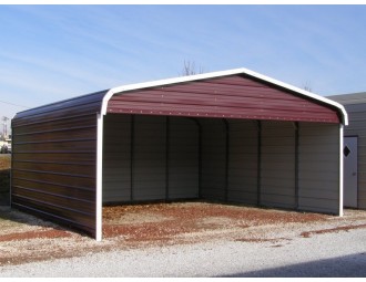 Carport | Regular Roof | 20W x 21L x 7H`