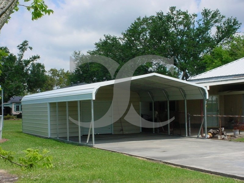 Carport | Regular Roof | 20W x 31L x 6H Utility Carport