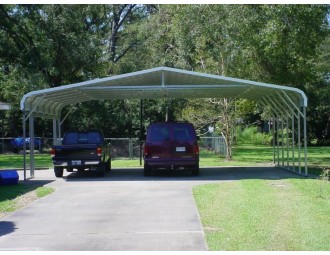 Carport | Regular Roof | 30W x 26L x 8H | Triple Wide