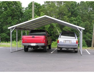 Carport | Boxed Eave Roof | 18W x 21L x 6H