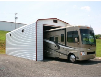 Garage | Regular Roof | 14W x 36L x 13H |  Metal RV Garage