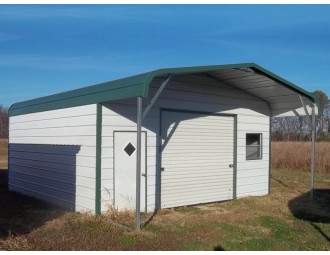 Garage | Regular Roof | 22W x26 L x 8H |  Enclosed Garage with Porch