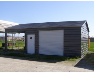 Garage | Boxed Eave Roof | 22W x31 L x 9H |  Boxed Eave Garage