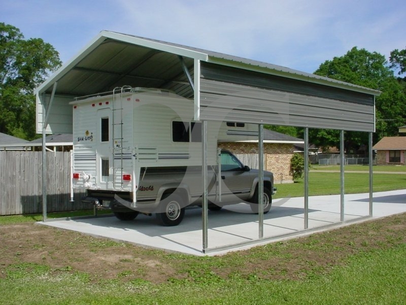 Carport | Vertical Roof | 18W x 21L x 10H